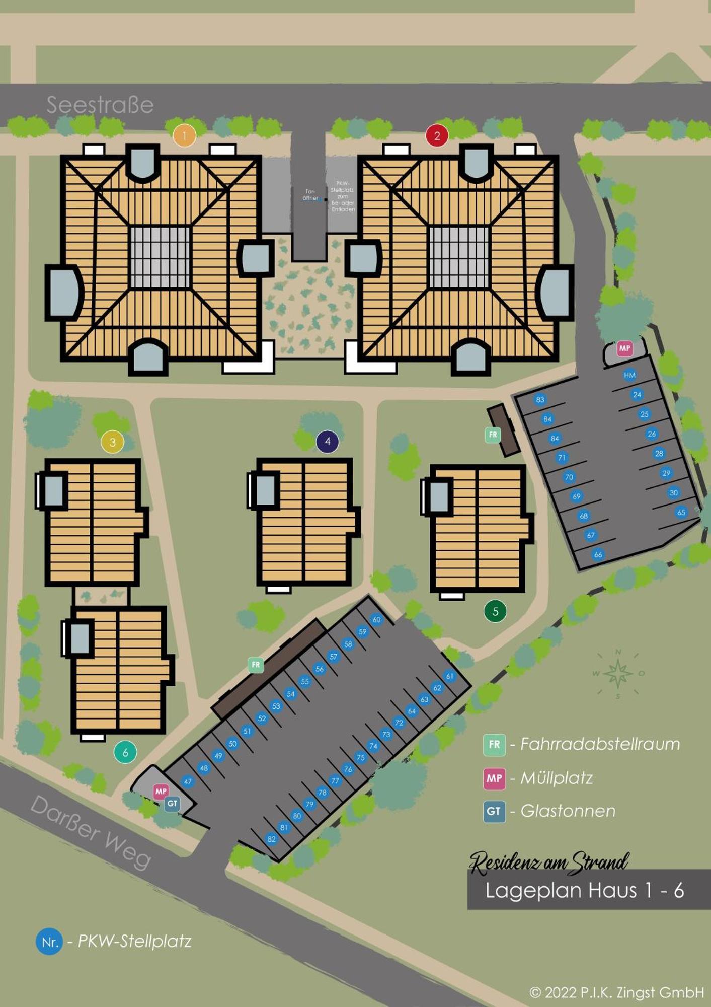Residenz Am Strand Wohnung 4-56 زنغست المظهر الخارجي الصورة